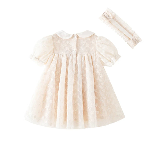 Summer lace baby girl dress