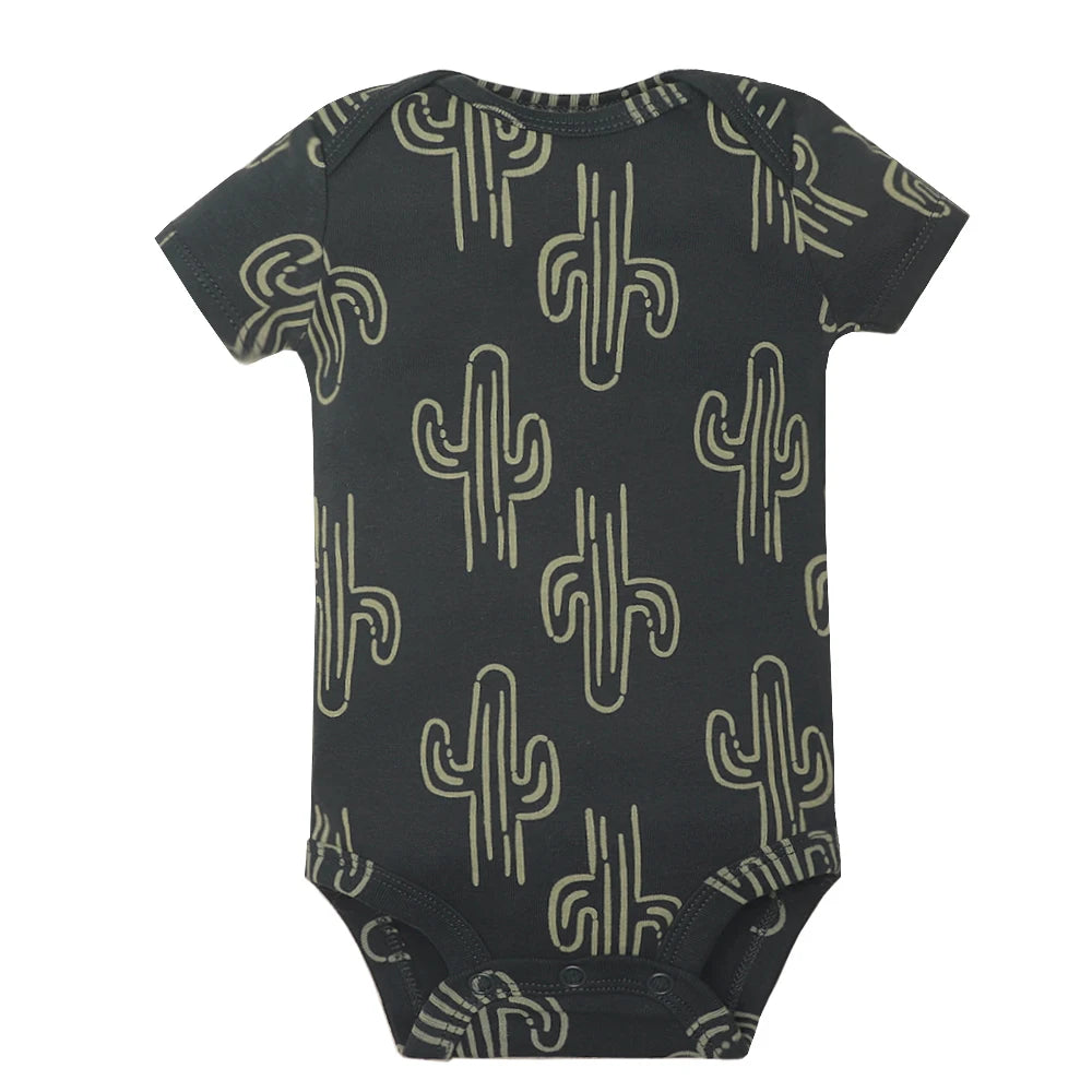 5PCS/Lot Baby Boys& Girls Bodysuits 100% Cotton