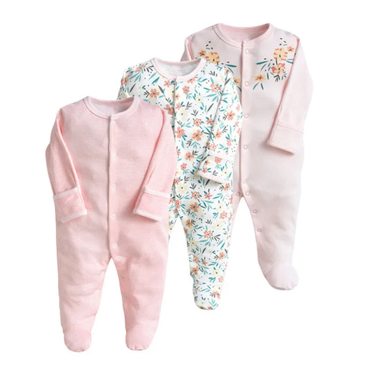 3 Soft Dreams Rompers