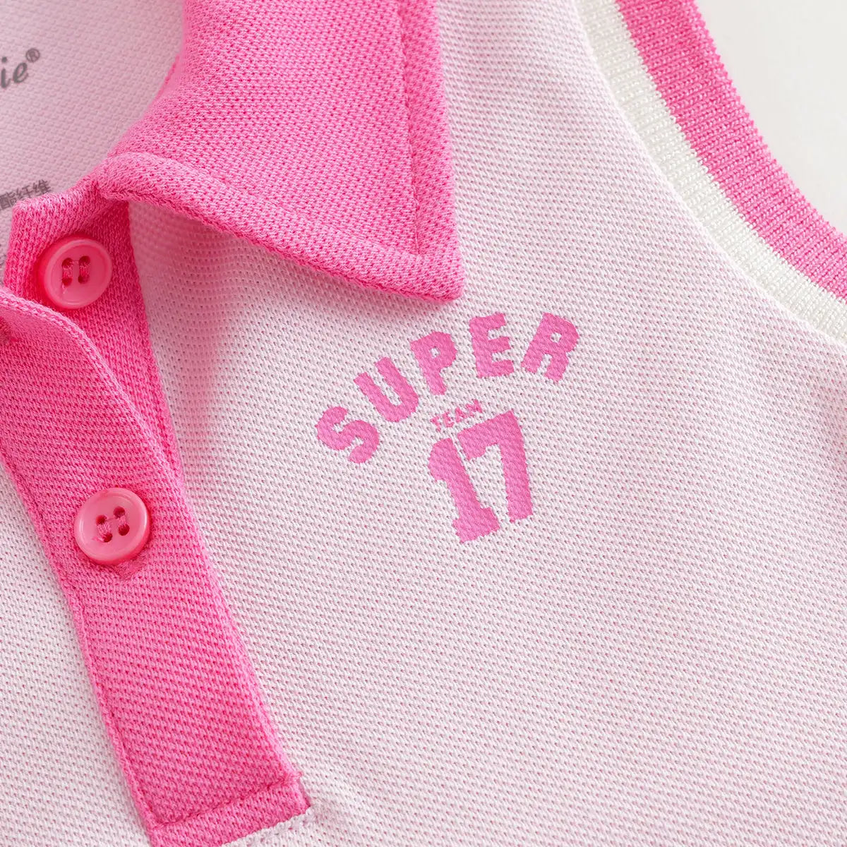 MARY_ Girls Printed Sleeveless Breathable Sports Polo Dress