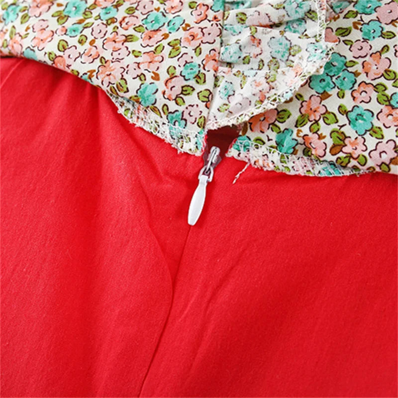 rabbit printed girly dress