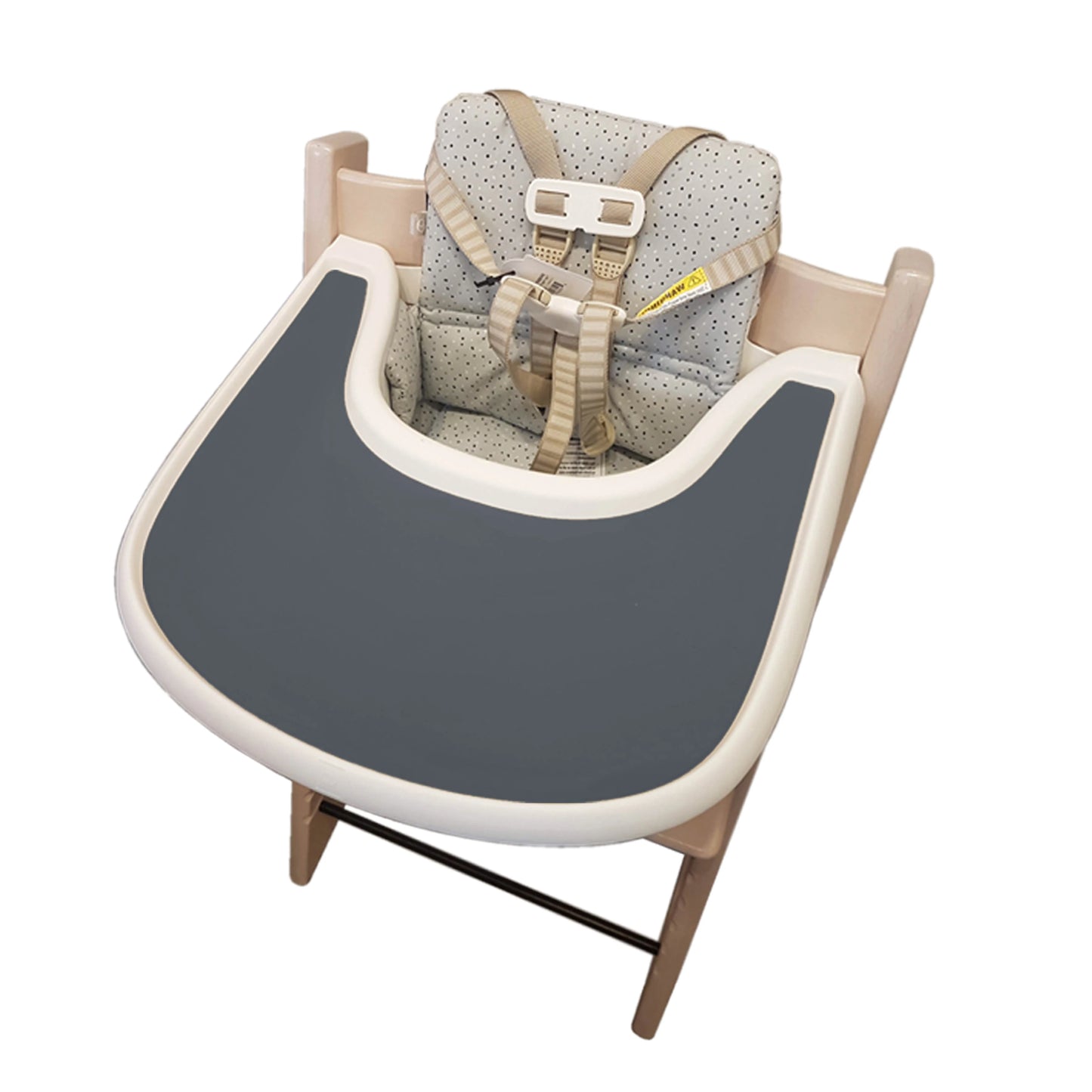 JOY_Trip Trap Placemat Silicone Baby Dining Placemat Highchair Flat Tray Mat For Toddler