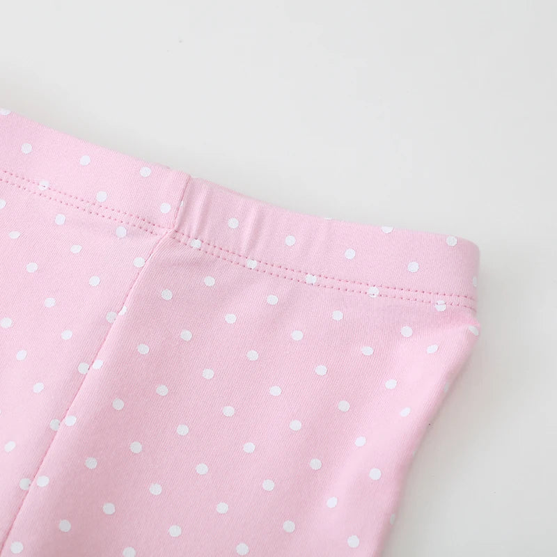 Little kid_ Baby Girls Colorful Cartoon Ballet Leggings