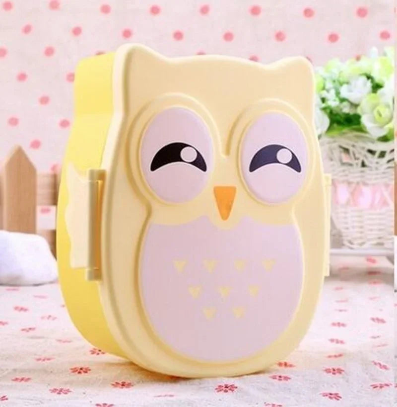 little one_Portable Plastic Children Students Lunch Box
