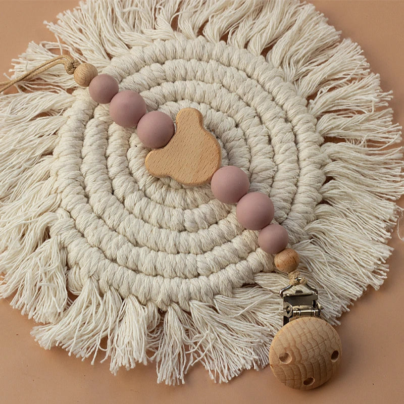 Wooden  Baby Pacifier