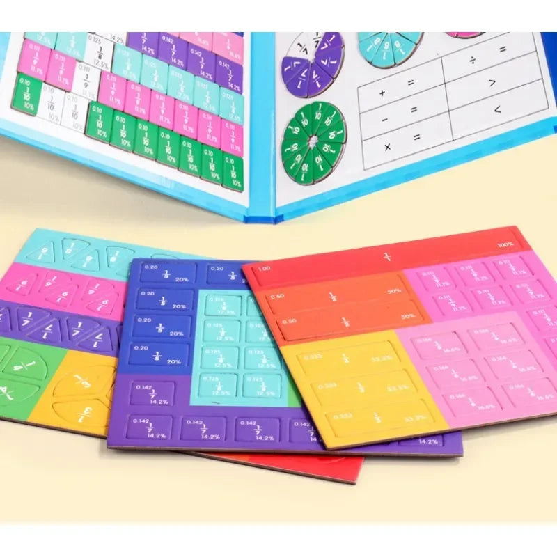 Montessori Fraction Learning Math Toy