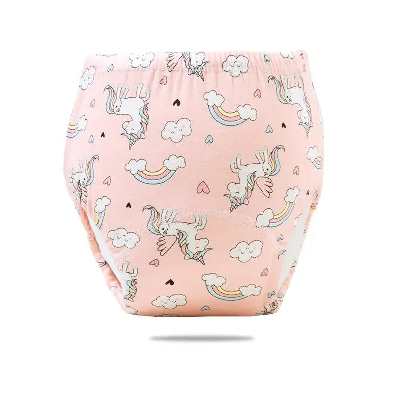 Baby land _1PC Baby Cotton Diaper Cloth Nappy Breathable Toilet Training Pant