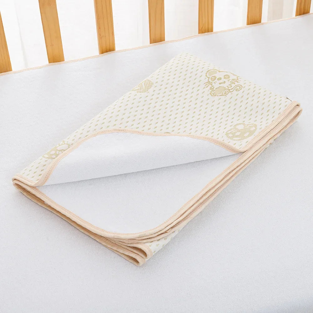 Baby land _Washable Waterproof Nappy Newborn Reusable Infant cotton Urinal Mat