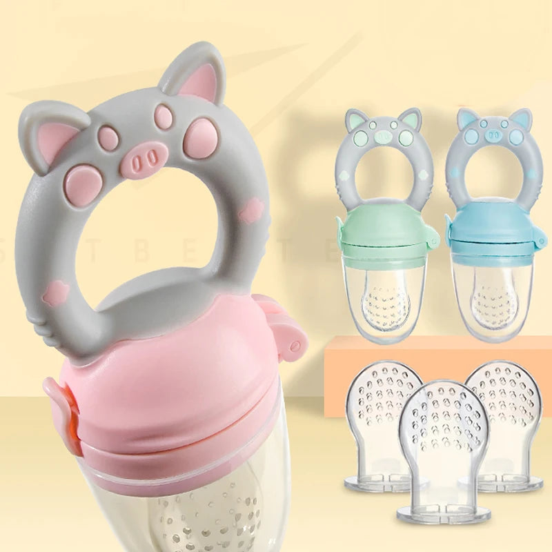 Bird_Silicone Fresh Food Nibbler Baby Feeder