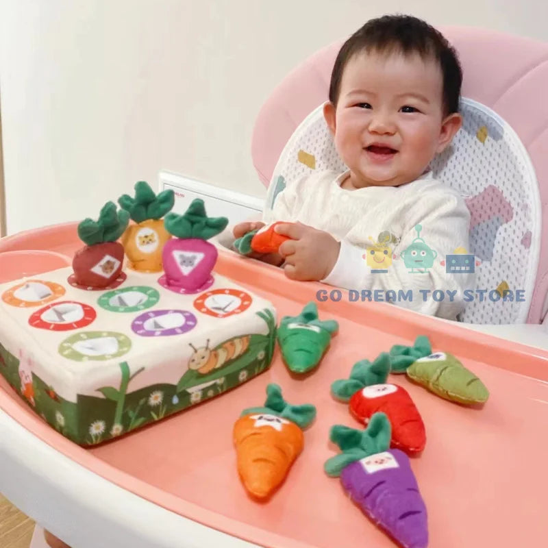Baby Montessori Toy Toddler Fine Motor Skills Training Color Learning