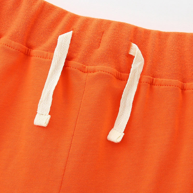 Little kid_ Baby Boy Tracksuit Summer Cotton Children's Clothing Sets