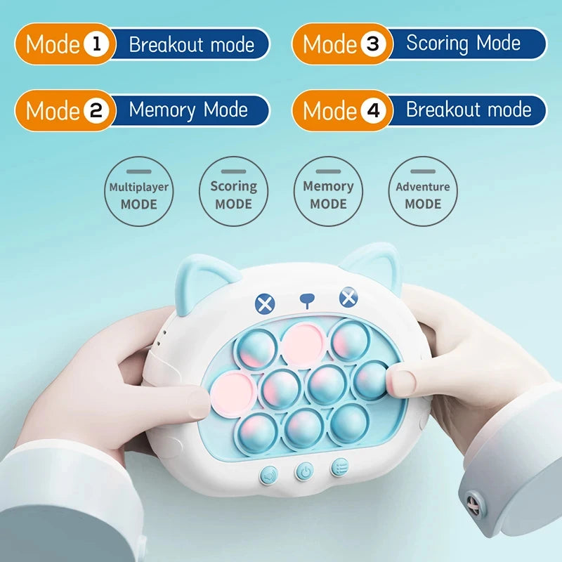 Multi-Level Logic Puzzle Toy with Stress Relief