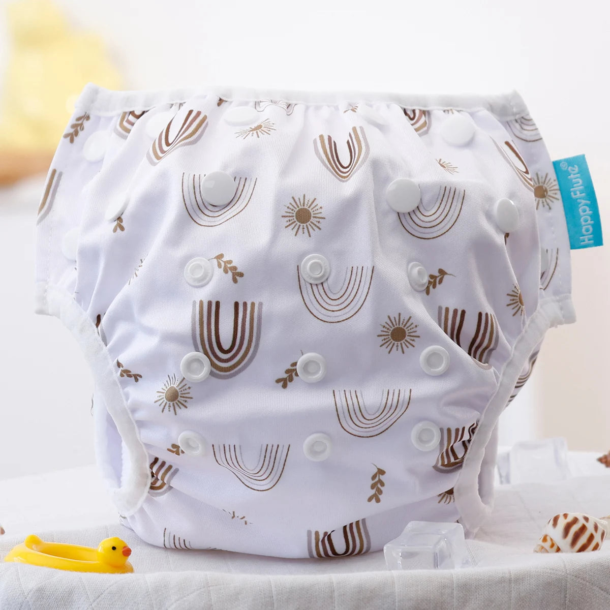 Happy kid _Baby Swim Diapers Reuseable Washable & Adjustable for Swimming