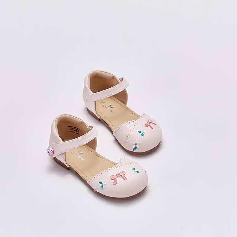 Labella _Girls Pink Leather Shoes