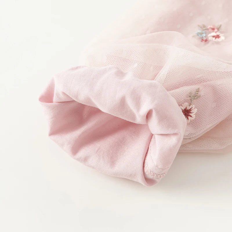 Mesh Floral Princess Dress