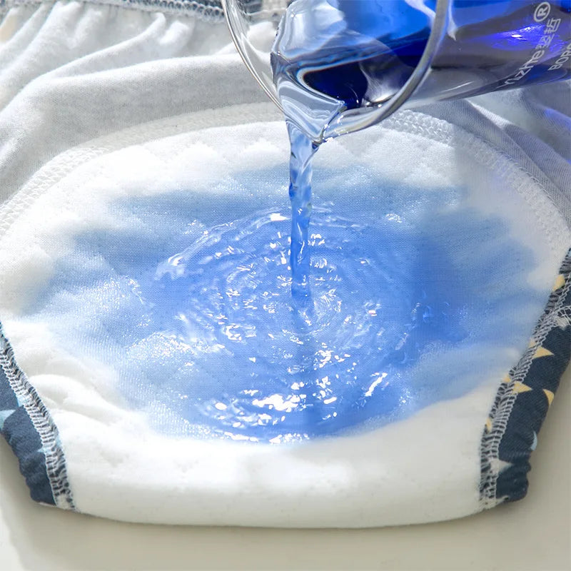 Baby land _1PC Baby Cotton Diaper Cloth Nappy Breathable Toilet Training Pant