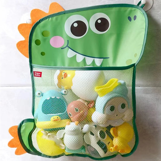 Joy _Baby Shower Toy Cute Duck Frog Net Toy Storage Bag
