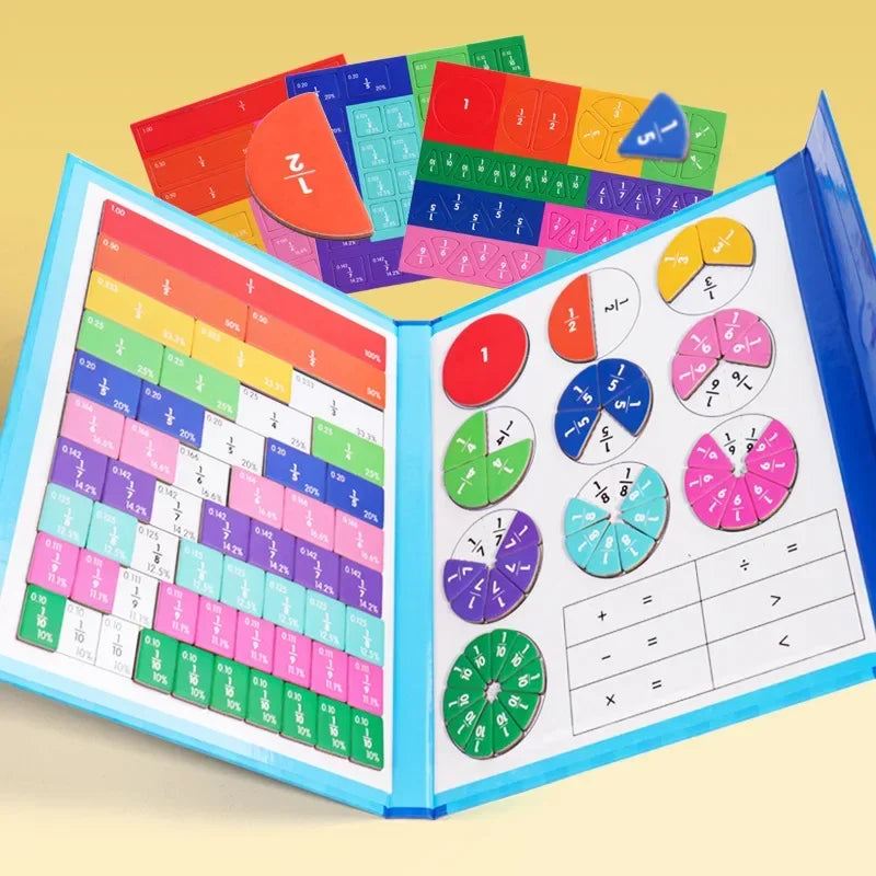 Montessori Fraction Learning Math Toy