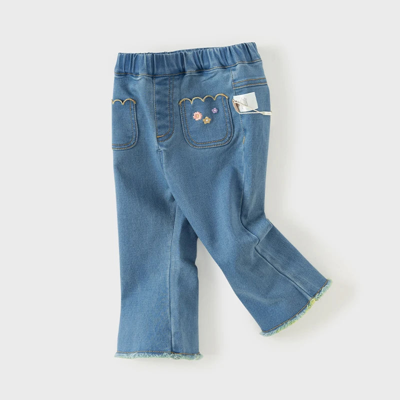 JOY_ Children's Pants Girl's Trousers Baby's Jeans