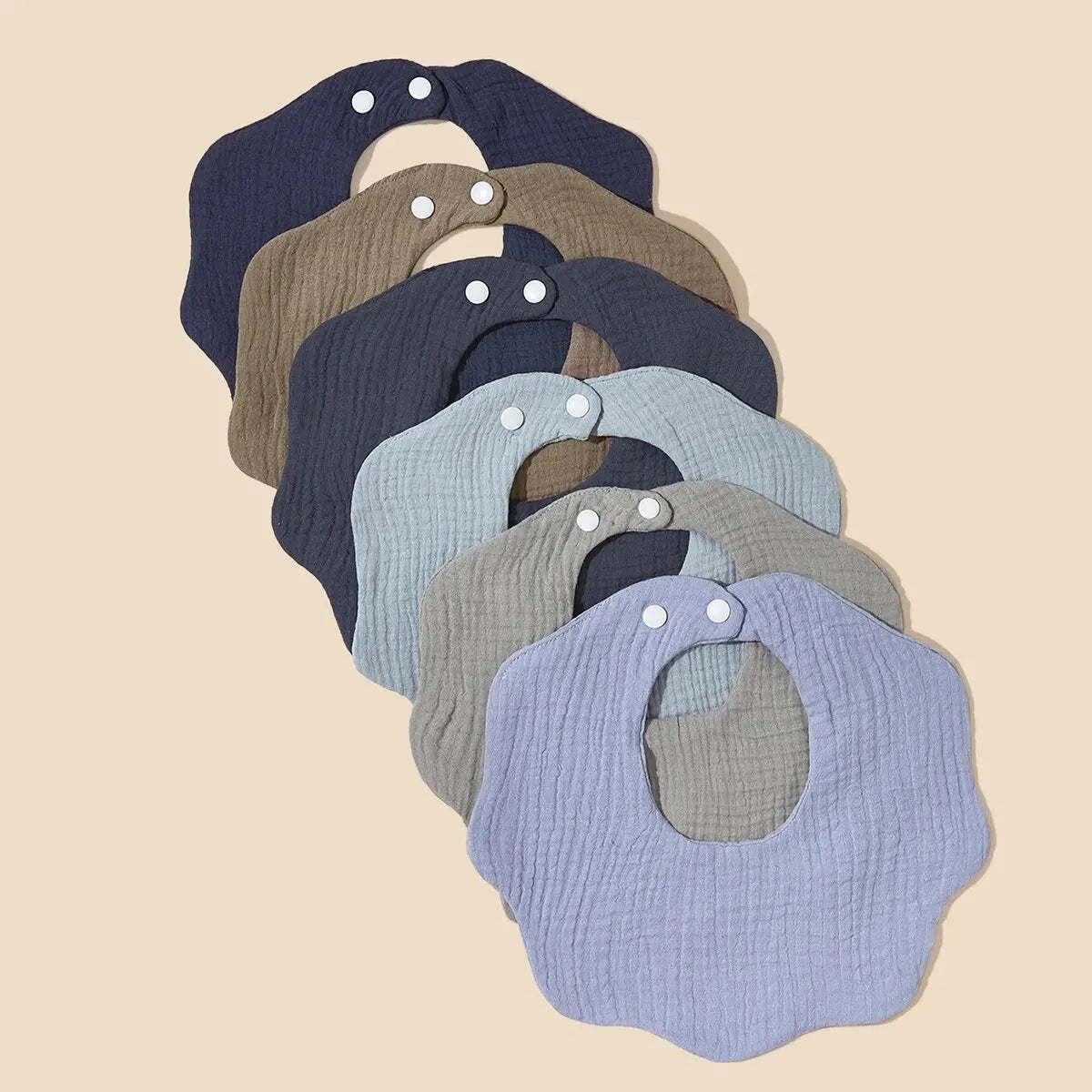 Joy_3 Packs (Random Color) Baby Bandana Bibs Boys&Girls