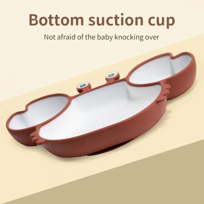 KIWII _Baby Dish Baby Bowls Plates and Spoons Set