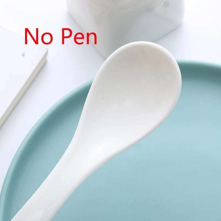 Water Floating Pen Magical Ink Pens With Spoon