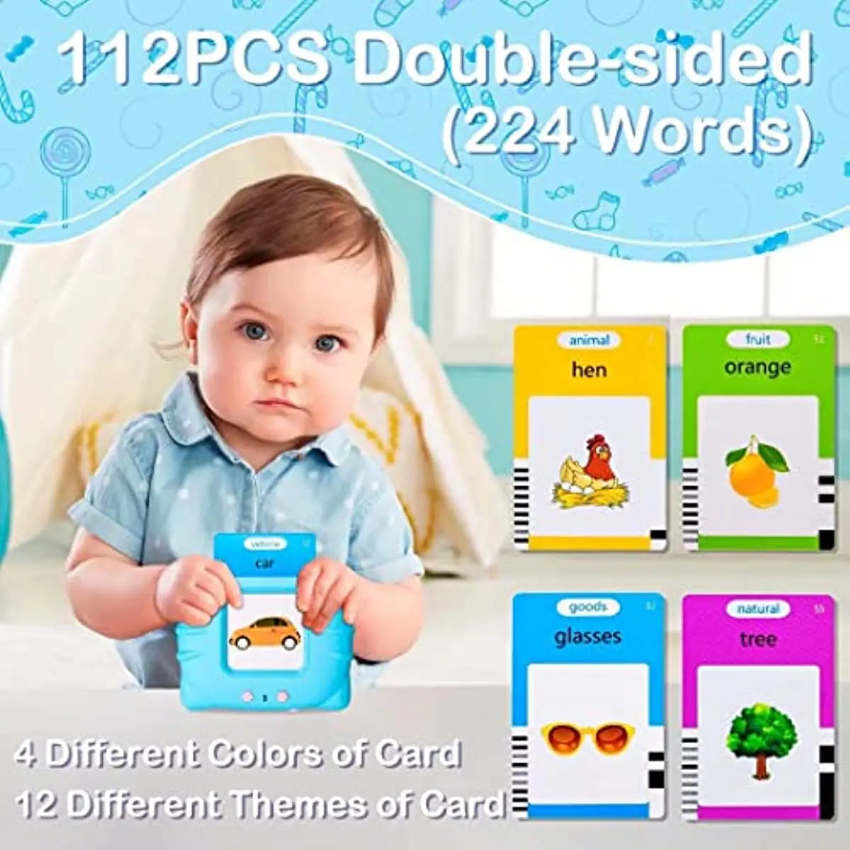 Talking Flash Cards Early Educational Toy