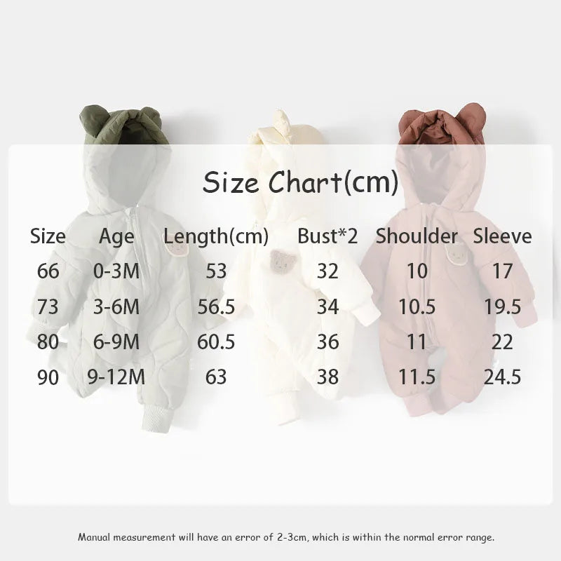 ﻿ Winter Baby Outwear Romper