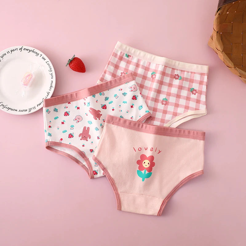JOY_3Pcs/lot Kids Panties 7 Collections Chirdren's Underwear