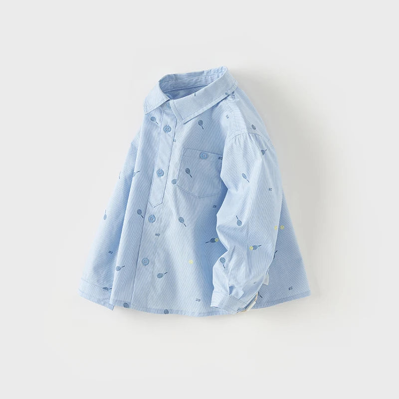 Labella_ Children Striped Shirt
