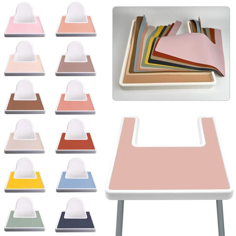 Little one_High Chair Placemat for  Baby High Chair, Silicone Placemats, High Chair Tray Finger Foods Placemat for Boys and Girls