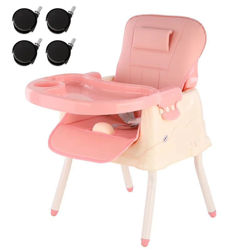 lovely kid_  Multifunctional High Quality Kids Dining Chair with Safety Belt from 1_3years