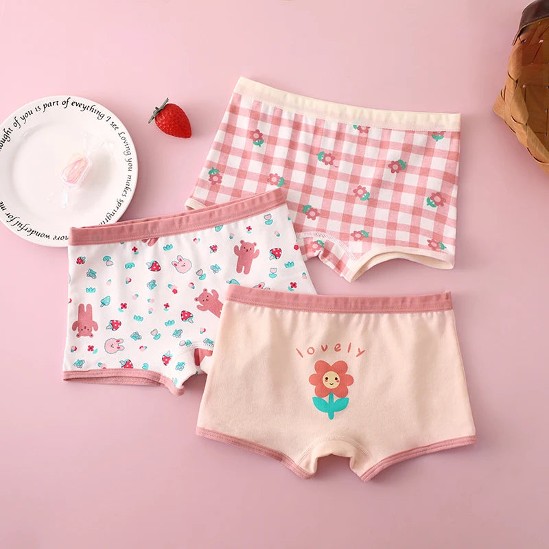 JOY_3Pcs/lot Kids Panties 7 Collections Chirdren's Underwear