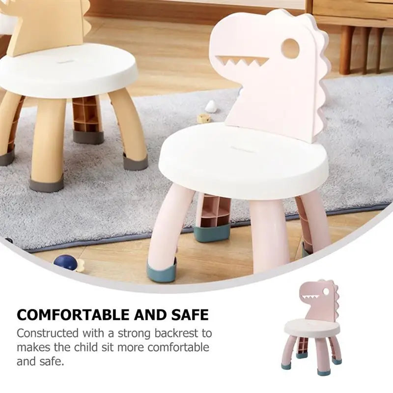 Joy_1Pcs Cartoon Dinosaur Back Chair