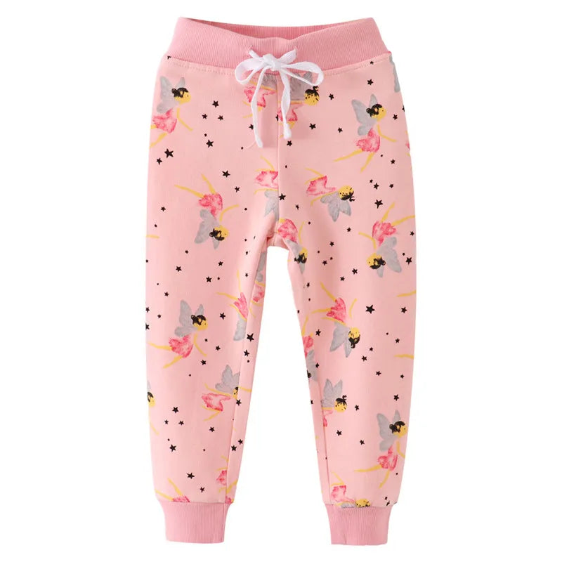 Joy_  Girls Sweatpants Rainbow Print