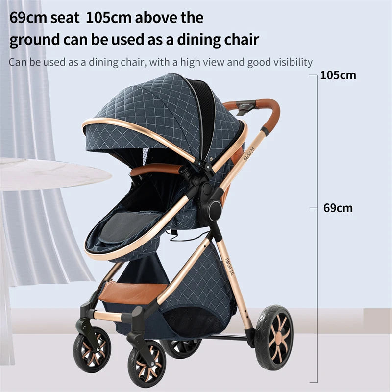 Joy _Stroller 3 in 1 Prams Baby Stroller