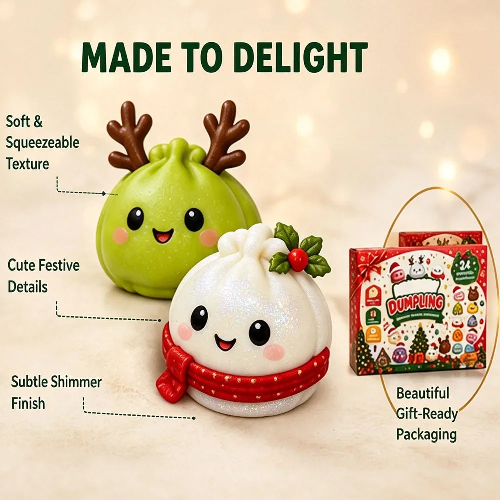 24 Days Countdown  Dumpling  Christmas Box