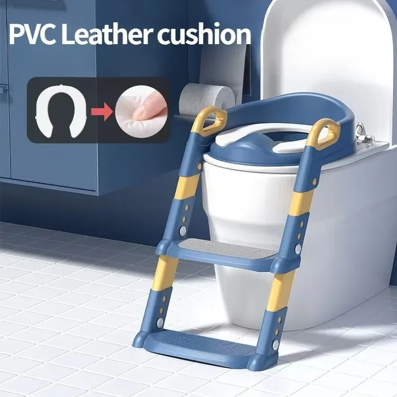 Prince & Queen _Folding Children's Toilet Seat Stool