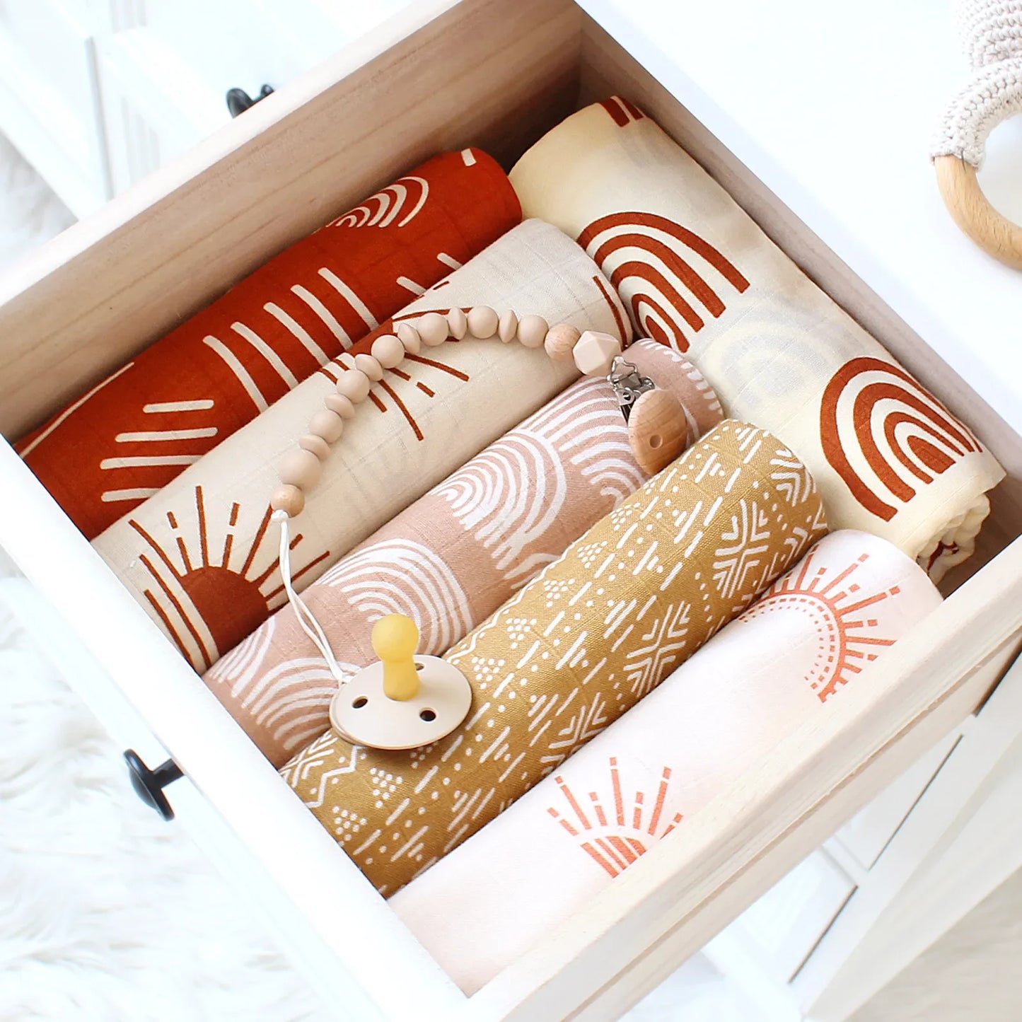 Joy _Baby Blankets Muslin Swaddle