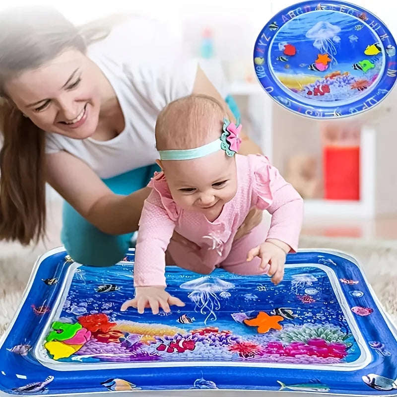 Bonito_ Inflatable Tummy Time Mat Premium Baby Water Play Mat