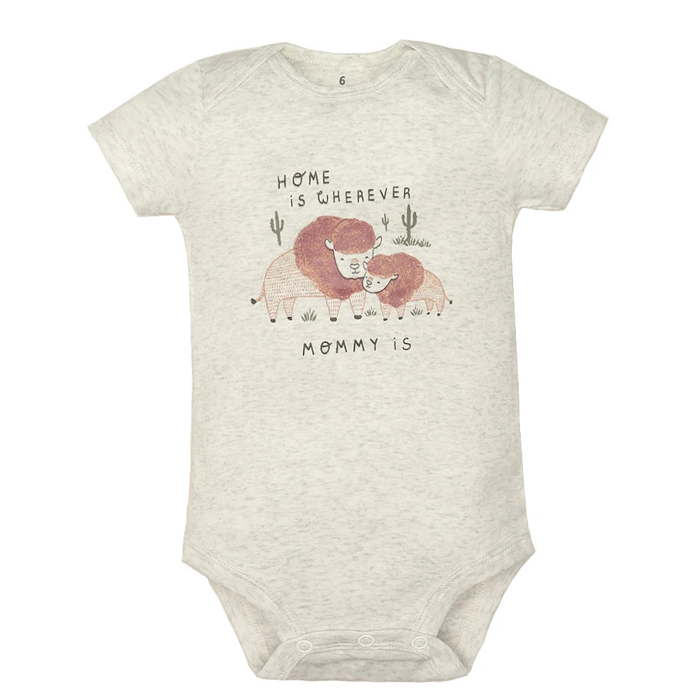 5PCS/Lot Baby Boys& Girls Bodysuits 100% Cotton