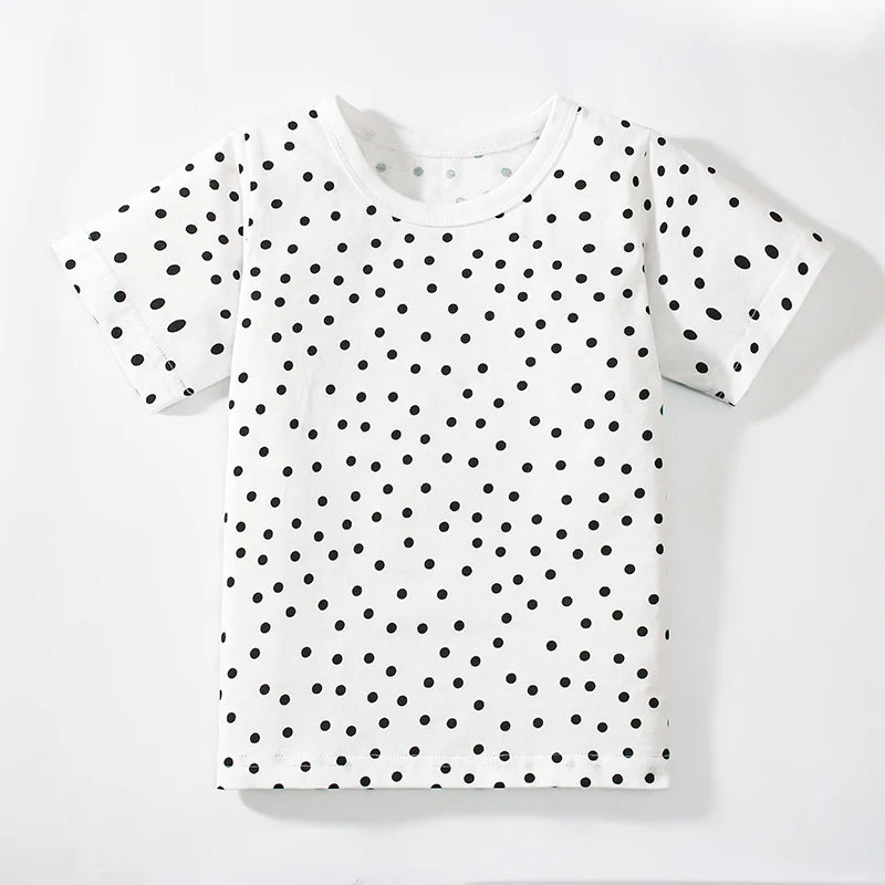 Little one_ Children's Clothing 3PCS Summer Kids Baby Girls Clothes T Shirts  2-7 Years