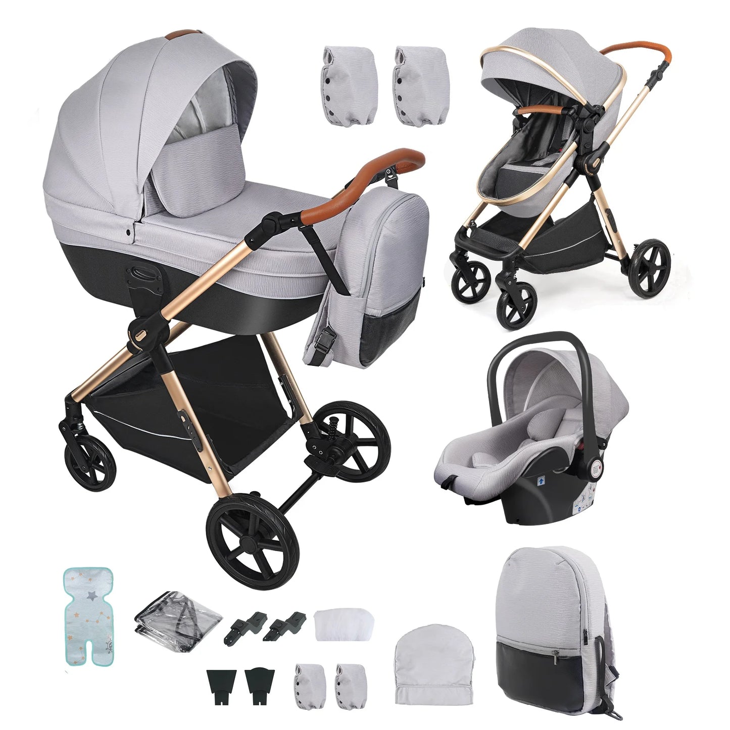 Joy_Baby stroller 3 in 1 for Newborn