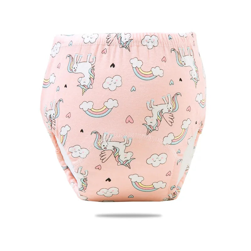 Baby land _1PC Baby Cotton Diaper Cloth Nappy Breathable Toilet Training Pant