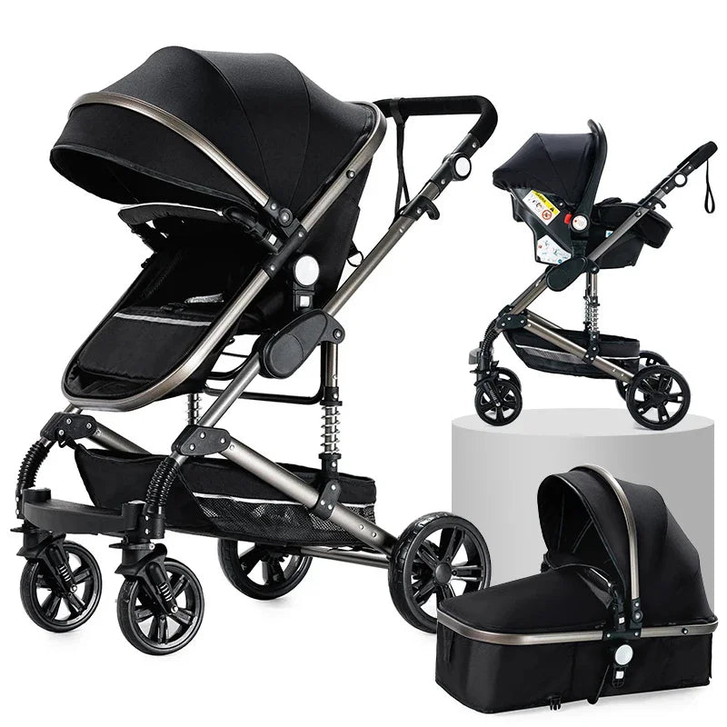 Joy _Stroller 3 in 1 Prams Baby Stroller