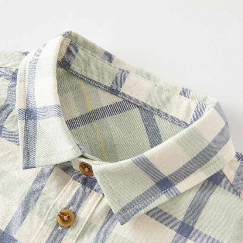 Bird_ Children's Shirt Autumn Boys' Baby Pure Cotton